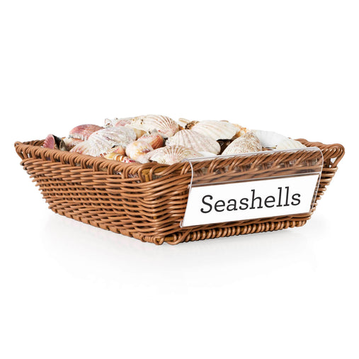 U39130 Low Woven Basket Set of 5 Propped