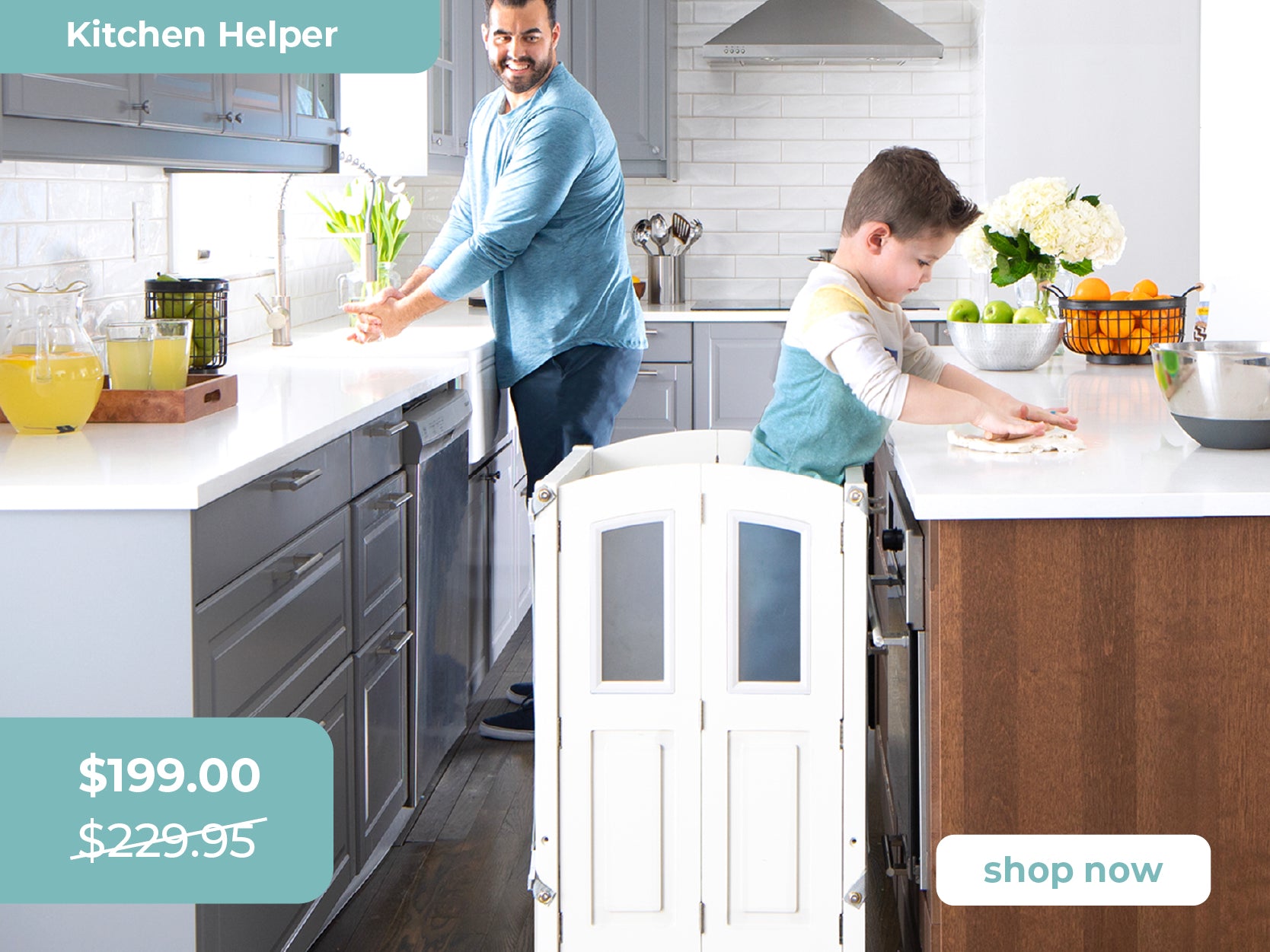 Click to shop Martha Stewart Kids Kitchen Helpers, toddler towers