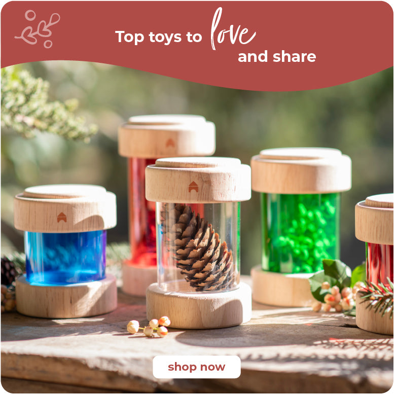 Click to shop our educational toys-image of treasure tubes