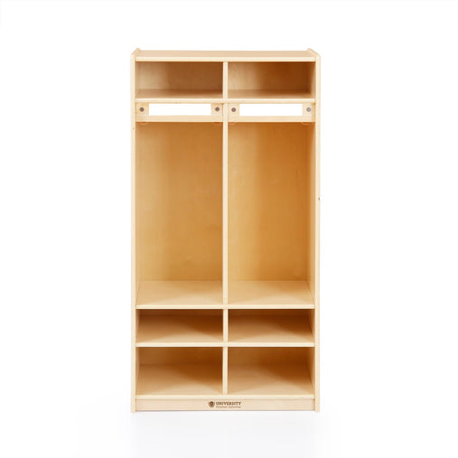 2-Section Locker - Birch Plywood