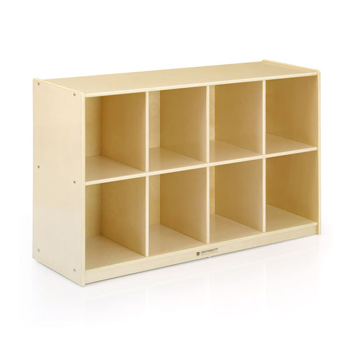 U12105 8 Section Backpack Cubby Birch Plywood