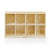 U12105 8 Section Backpack Cubby Birch Plywood_Front