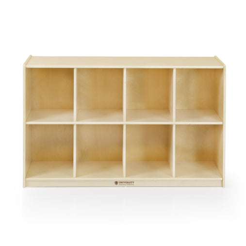 U12105 8 Section Backpack Cubby Birch Plywood_Front