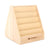 U21102_5-Shelf Book Display 2-Sided 71 cm Solid Maple