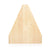 U21102 5 Shelf Book Display 2 Sided Solid Maple_Side