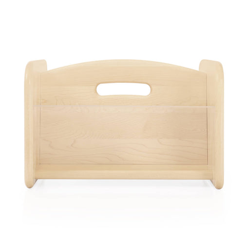 U21104 Book Bin Solid Maple_Front