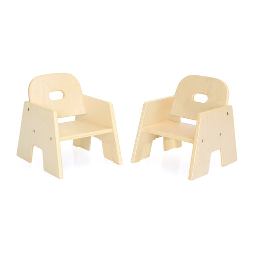 U61107  Toddler Stacking Chair Set of 2 15.2cm Silo 1