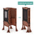 G97340 Contemporary Kitchen Helper Walnut Folding | Walnut