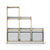 G92211 Curated Storage 3-2-1 Tier White Silo 2 Front | White