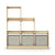 G92210 Curated Storage 3-2-1 Tier Natural Silo 2 Front | Natural