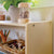 G80310 EdQ 24in 2 Shelf Open Storage Natural Env 2072 | Natural