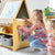 G51091 Desk to Easel Art Cart Natural Lifestyle 3931 | Natural