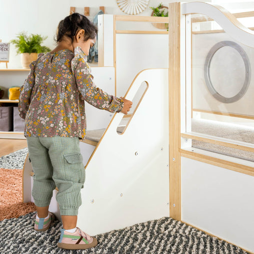 G97113 EdQ Toddler Up Down and All Around Loft Lifestyle 5691 | White