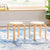 G82042 Nordic Stools Set of 2 Natural 0195 | Natural