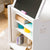 G51090 Desk to Easel Art Cart White Env 2959 | White