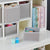 G77104 Martha Stewart Crafting Kids Cubby Organizer White Env Bin Detail | Linen White