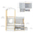G97111 EdQ Toddler Kitchen Loft White dimensions B | White