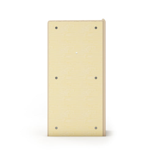 G92220 Curated Storage 2-Tier Corner Unit Natural Silo 2 Side | Natural