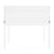 G76808 Kids' Desk with Hutch and Chair White Back | Linen White