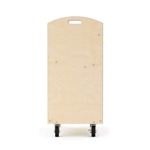 G80334 EdQ Book Cart Natural 3 Side | Natural