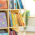 G80338 EdQ Rotating Big Book Display Natural Env 2526 | Natural