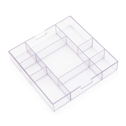 300579 Loose Parts Stackable Tray Clear Silo 3 | Clear