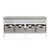G76802 Martha Stewart Living and Learning Kids' Storage Bench White Front | Linen White