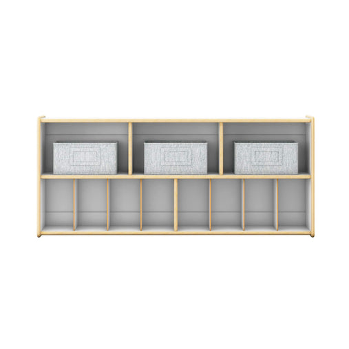 G80447 EdQ Diaper Storage White Silo 2 Front | White