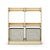 G92216 Curated Storage 2×2 Unit Natural Silo 2 Front | Natural