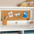 G27650 Taiga Desk and Hutch White Env 0130 | White