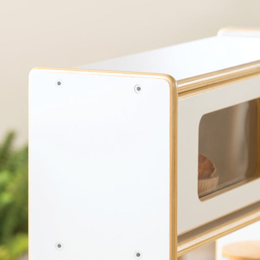 G80434 EdQ Kitchen Microwave and Cupboard White Env 5065 | White