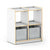 G92217 Curated Storage 2×2 Unit White Silo 1 Main | White