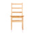 U61104 Solid Wood Chair 14 in Set of 2 Front | 36 cm