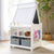 G51090 Desk to Easel Art Cart White Env 2941 | White