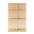 G80338 EdQ Rotating Big Book Display Natural Silo 2 Side | Natural