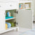 G77101 Martha Stewart Crafting Kids Artwork Storage White Env Detail 3 | Linen White