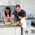 G97323 Classic Kitchen Helper Stool Gray Lifestyle Detail 2021 | Gray