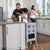G97323 Classic Kitchen Helper Stool Gray  Lifestyle Main 2021 | Gray