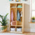 G80415 EdQ 2-Section Locker with Bench Natural Env 1465 Main | Natural