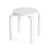 G82043 G81048 Nordic Stools White Silo 2 Single Stool | White