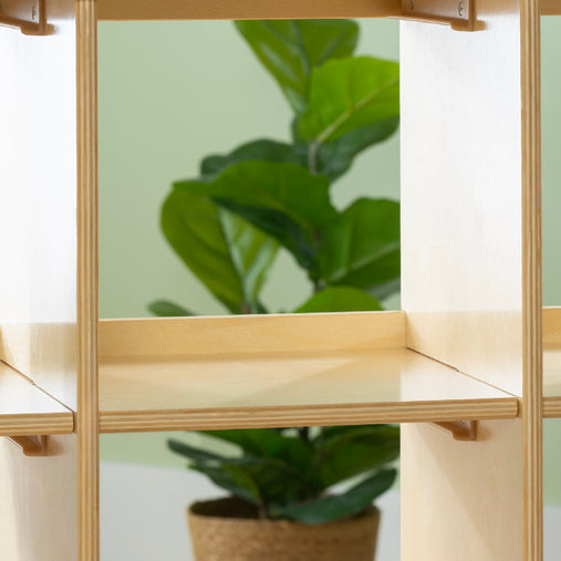 G92212 EdQ Curated Storage 3x3 Tier N Env 828 | Natural