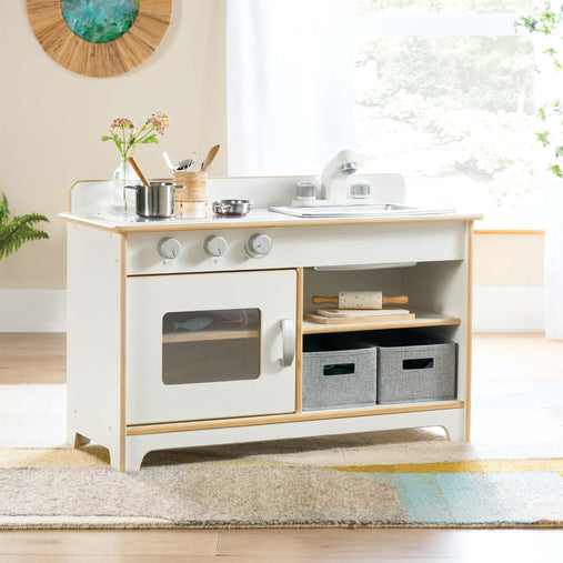 G80430 EdQ Kitchen Stove and Sink and Oven White Env 2528 | White