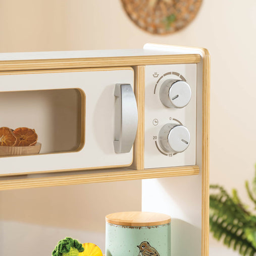 G80434 EdQ Kitchen Microwave and Cupboard White Env 5063 | White