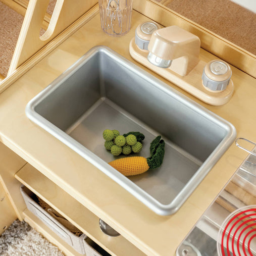 G97110 EdQ Toddler Kitchen Loft Natural Env 6984 | Natural