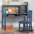 G27641 Media Desk Navy Main Image | Navy