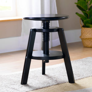 G51095_Adjustable Drafting Stool_Black_Env 3062 Main | Black