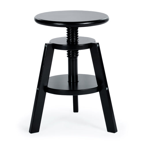 G51095 G51098_Adjustable Drafting Stool_Black_Silo 1 Main A | Black