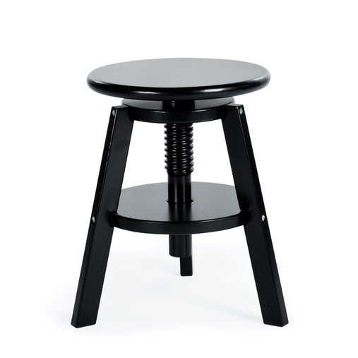 G51095 G51098_Adjustable Drafting Stool_Black_Silo 1 Main B | Black