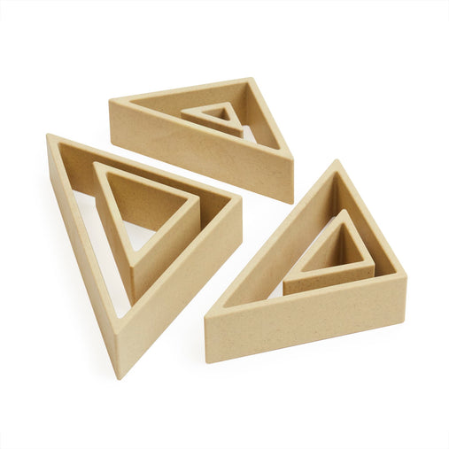 G6785  300621 Discovery Triangles Natural Silos 1 | Natural