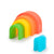 G7504  Discovery Stackers Rainbow Tall Arch Silo 2 | Rainbow